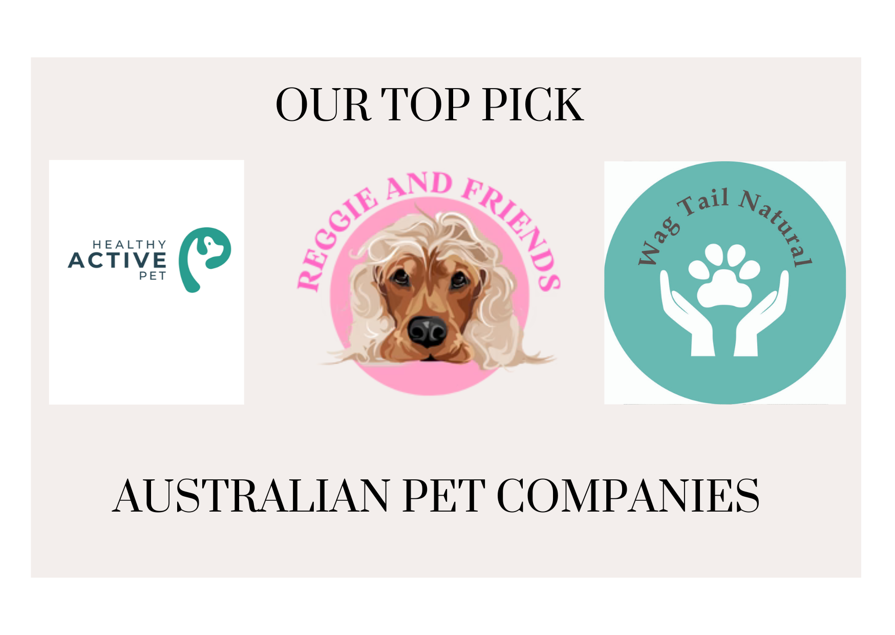 "🐾 Meet our top pick Australian pet companies!