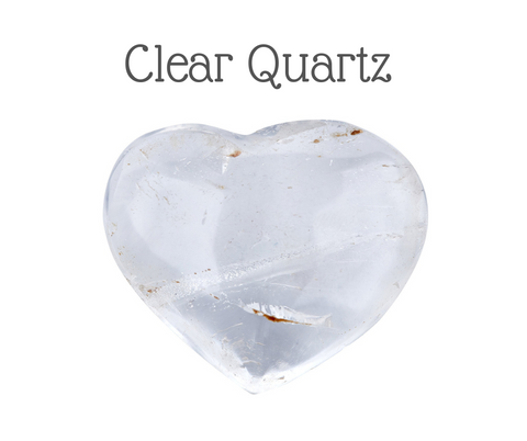 <BR>Clear Quartz for Pet Immunity & Pain Relief