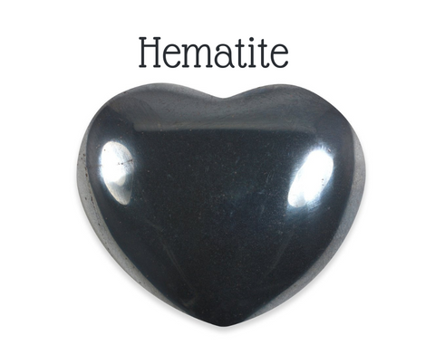 <BR> Hematite Crystal for Pet Bonding | Grief Support & Digestive Aid