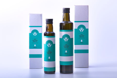 <BR> Cold Pressed Pure Hemp Seed Oil | Natural Pain & Immune Support