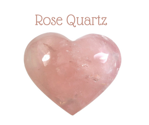 Rose Quartz Crystal Stress, Calming, Aggression, Grief, Fear, Mussel Pain and Respiratory Issues
