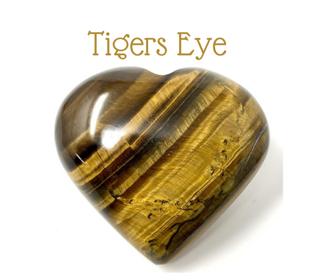 Tigers Eye Crystal  Travel, Grounding, Protection and Endurance