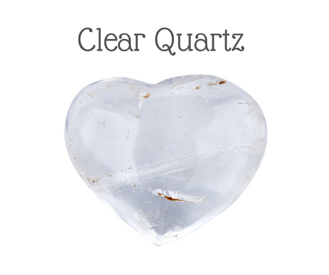 <BR> Clear Quartz Low Immunity and Pain,