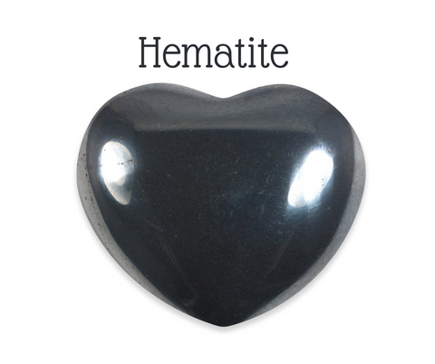 <BR> Hematite Crystal Bonding, Grief and Intestinal