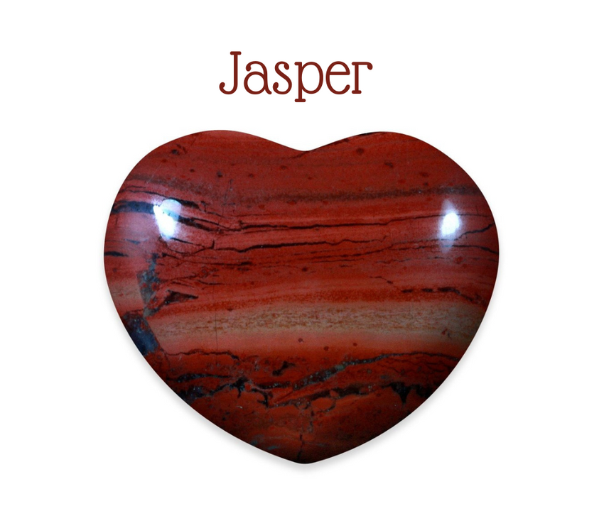 <BR>Jasper Crystal for Pet Allergies & Pain Relief