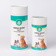 <BR>Pet Allergy Relief Bundle | Calming Supplements & Copper Collar