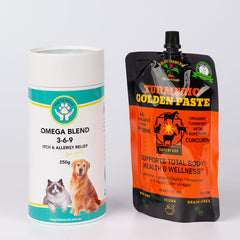 Omega & Turmeric Combo for Pet Health