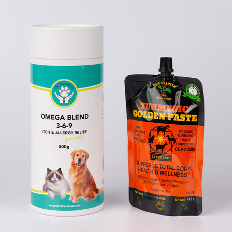 Omega & Turmeric Combo for Pet Health