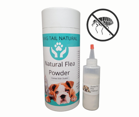 Natural Flea Powder Human Grade Pet-Safe Diatomaceous Solution