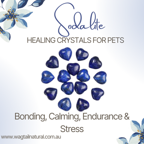 Sodalite Crystal Bonding, Calming, Endurance and Stress